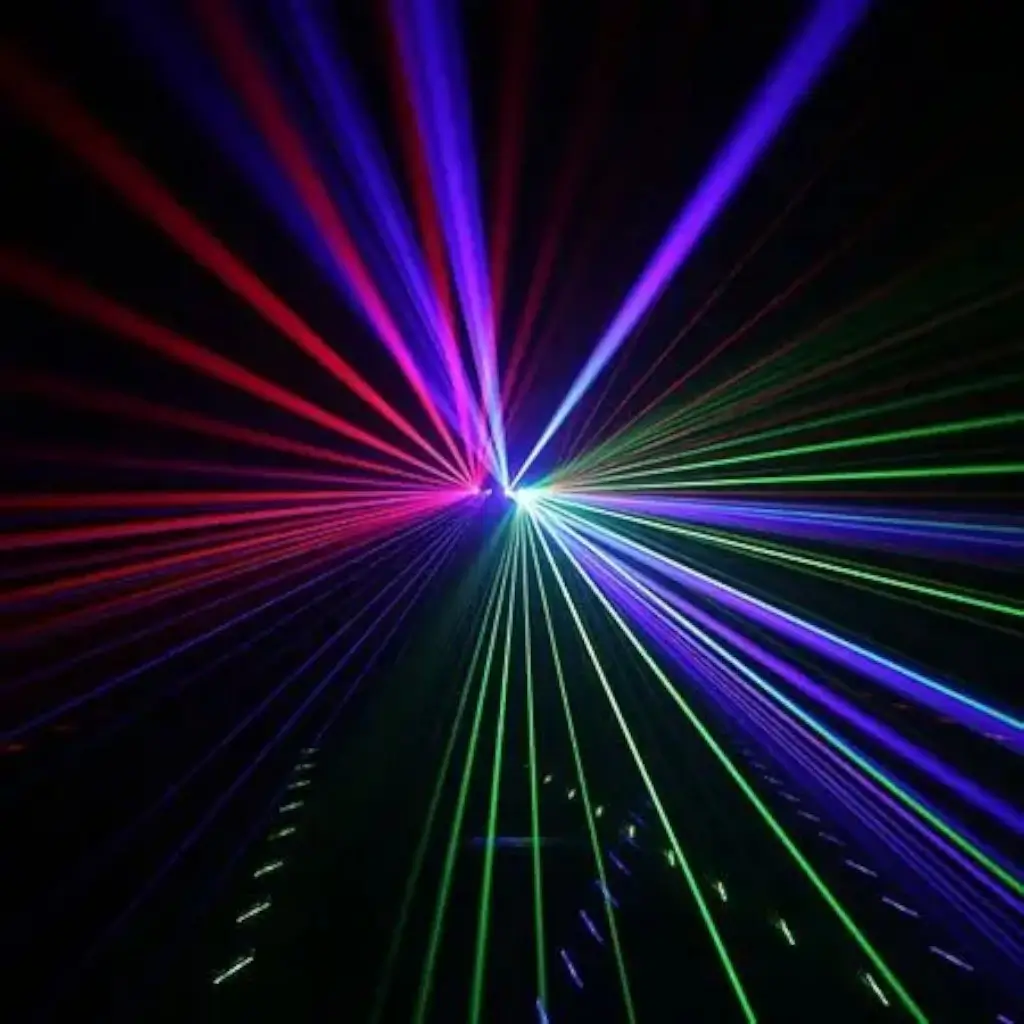 Laser Multipoint et Gobo BoomTone DJ - Six Eyes RGB