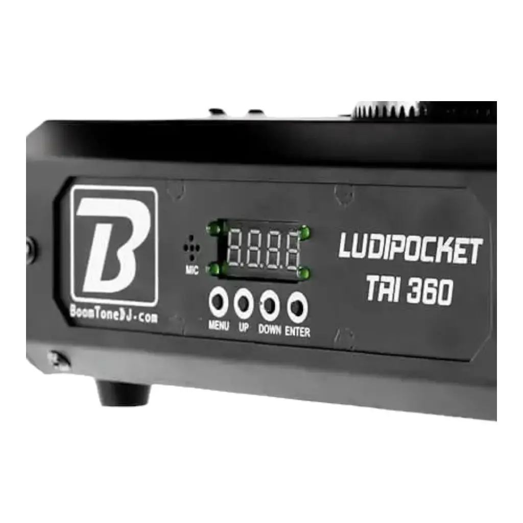 LUDIPOCKET TRI 360 Effets Beam 9x12W RGBW 4 en 1
