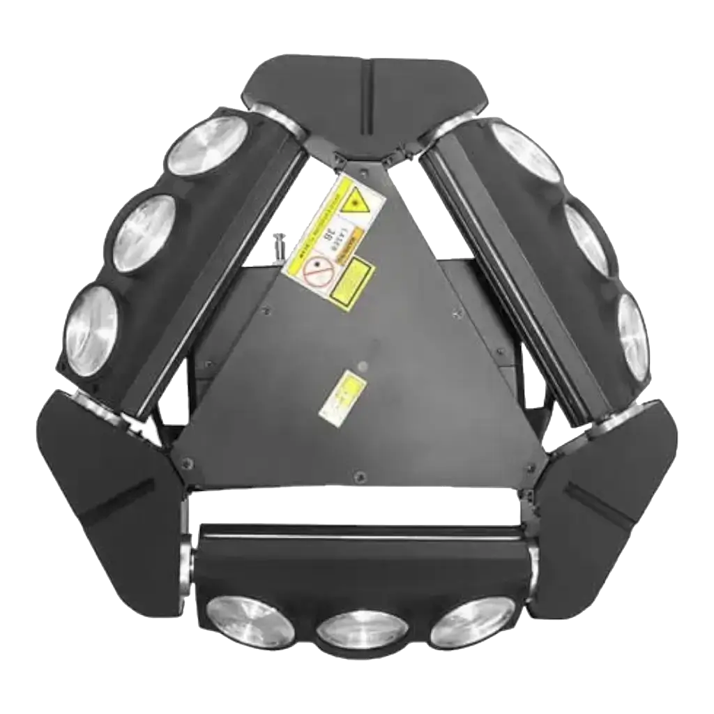 Pyramida-LZR Effet Beam RGB &amp; Laser Multi Point 