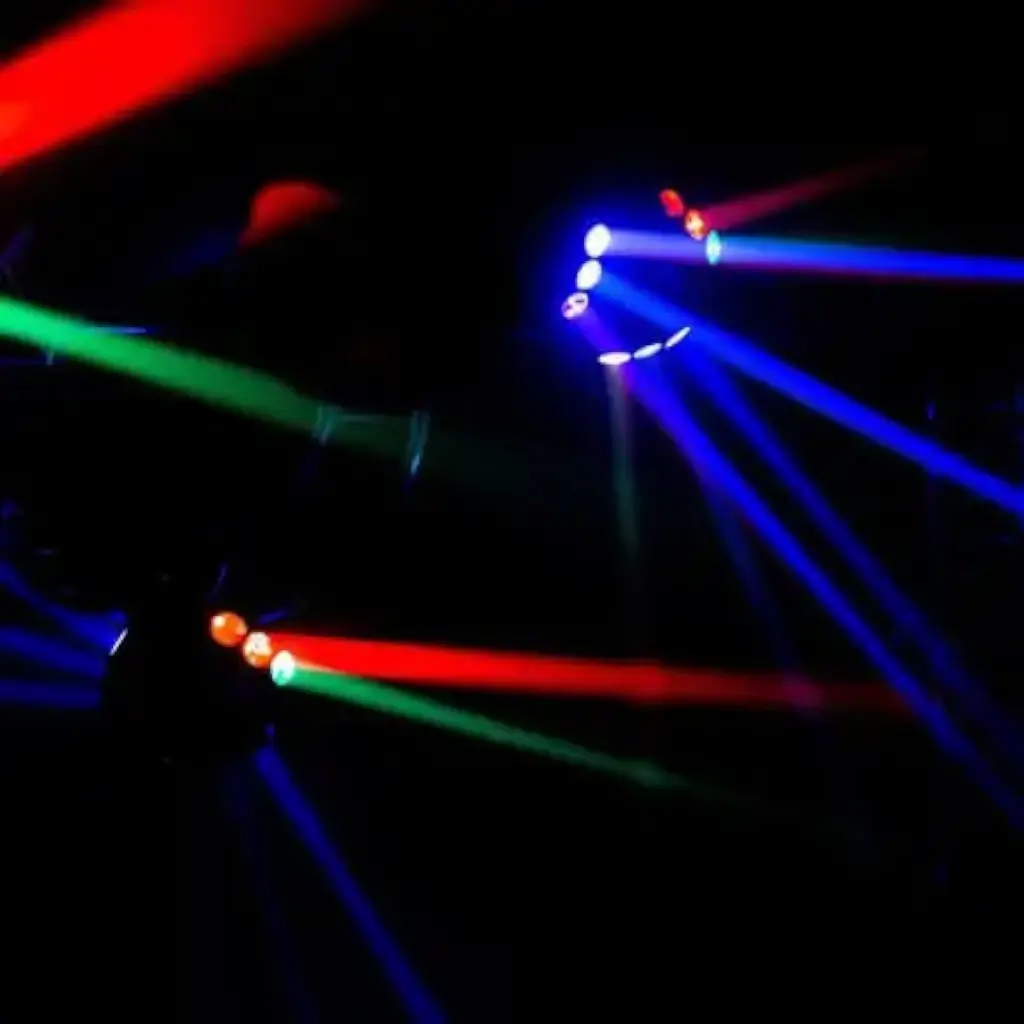 Pyramida-LZR Effet Beam RGB &amp; Laser Multi Point 
