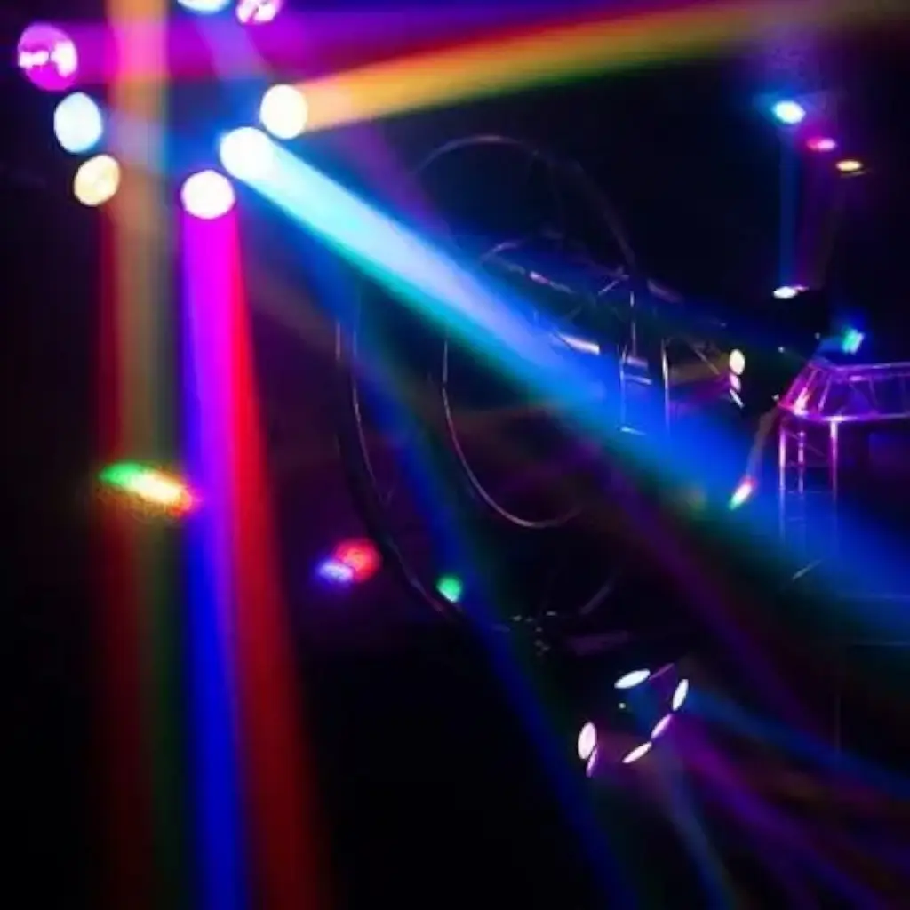 Pyramida-LZR Effet Beam RGB &amp; Laser Multi Point 