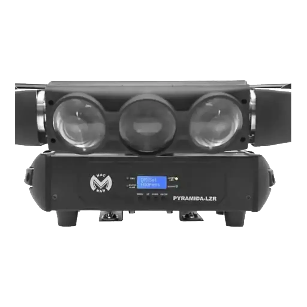 Pyramida-LZR Effet Beam RGB &amp; Laser Multi Point 
