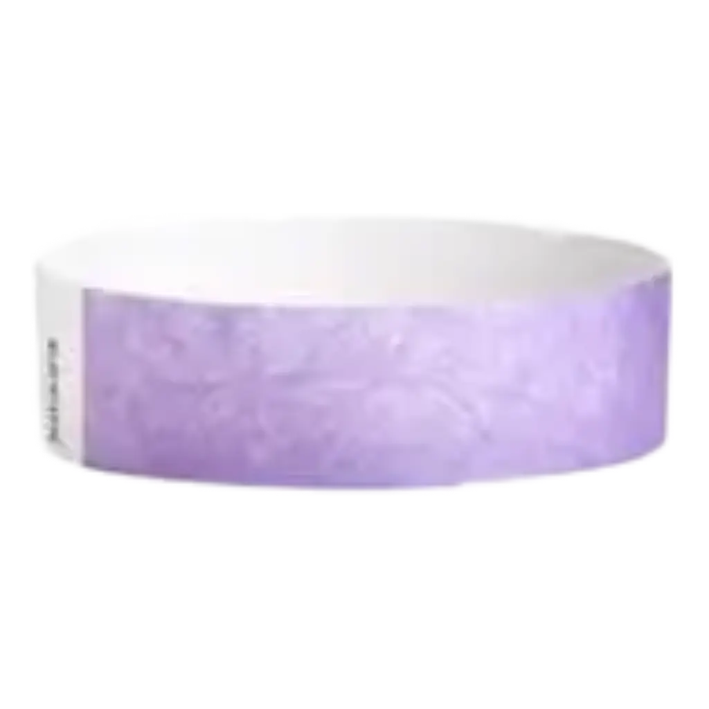 Bracelet Tyvek® Violet Papier Sans Marquage