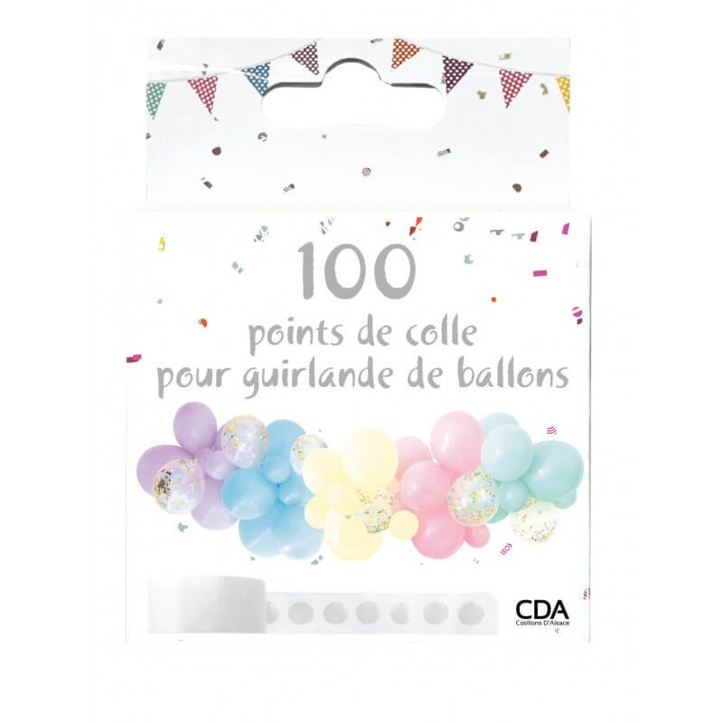 Rouleau pour Guirlande de Ballons - 100 points de Colle