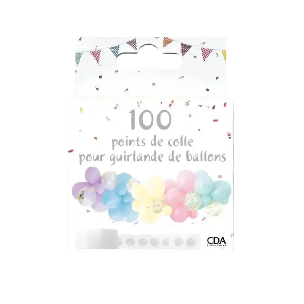 Rouleau pour Guirlande de Ballons - 100 points de Colle