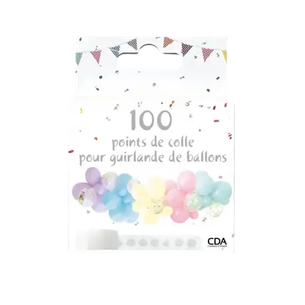 Rouleau pour Guirlande de Ballons - 100 points de Colle