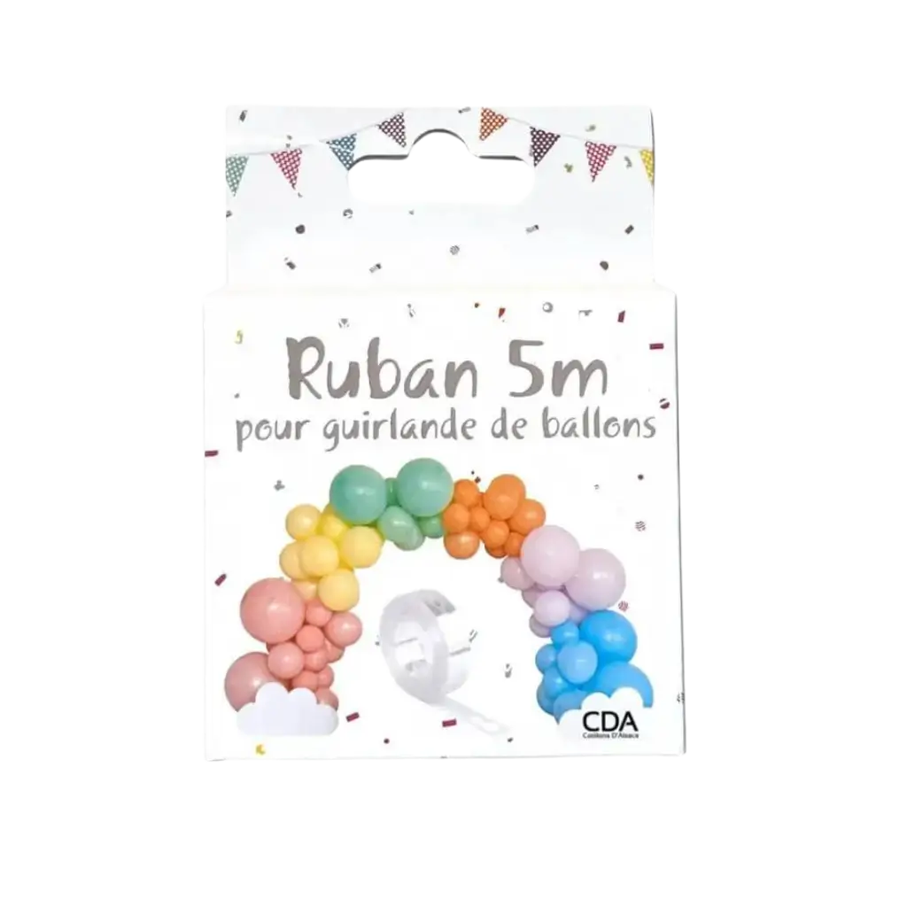 Ruban pour Guirlande de Ballons - 5 mètres