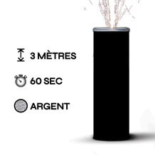Jet De Scène Basalt® 60 Sec 3m Argent Intérieur - Les Magiciens Du Feu