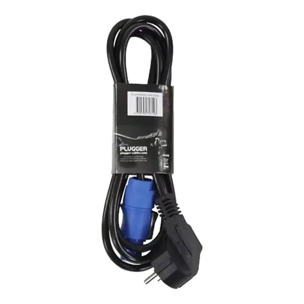 Câble d&#39;alimentation Powercon norme EU 1.8m Easy - Plugger