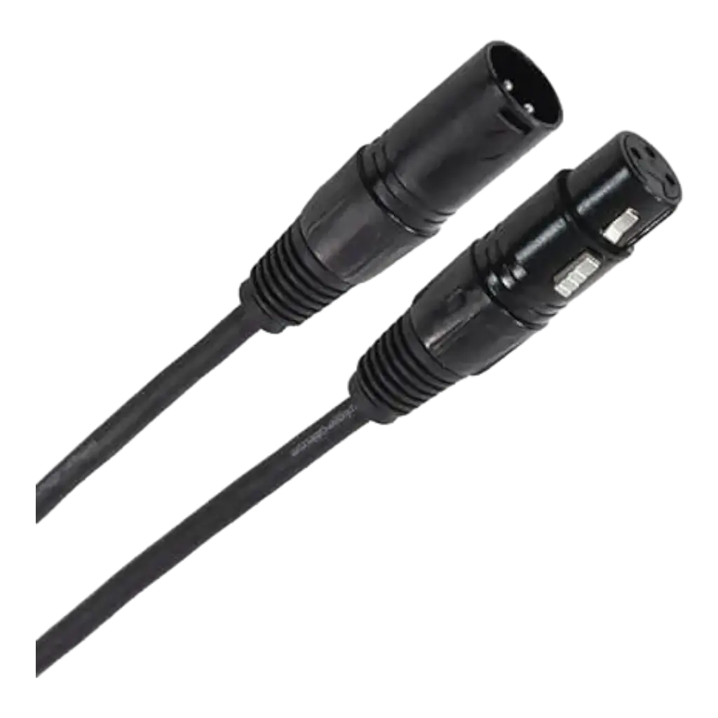 Câble DMX XLR Femelle 3b - XLR Mâle 3b 60cm Easy - Plugger