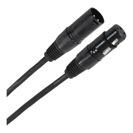 Câble DMX XLR Femelle 3b - XLR Mâle 3b 1m50 Easy - Plugger