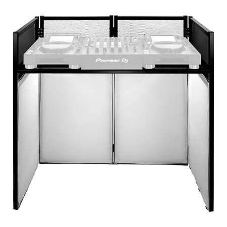 Stand avec Façade pour DJ - BoomTone DJ - DJ Desk White