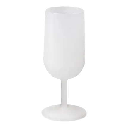 Verre à Vin Ecocup Effet Givré 12cl (18cl ras bord) Réutilisable - Type Vin, Dégustation, Apéritif