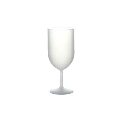 Verre à Vin Ecocup Effet Givré 12cl (18cl ras bord) Réutilisable - Type Vin, Dégustation, Apéritif