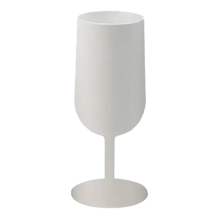 Verre à Vin Ecocup Blanc 12cl (18cl ras bord) Réutilisable - Type Vin, Dégustation, Apéritif