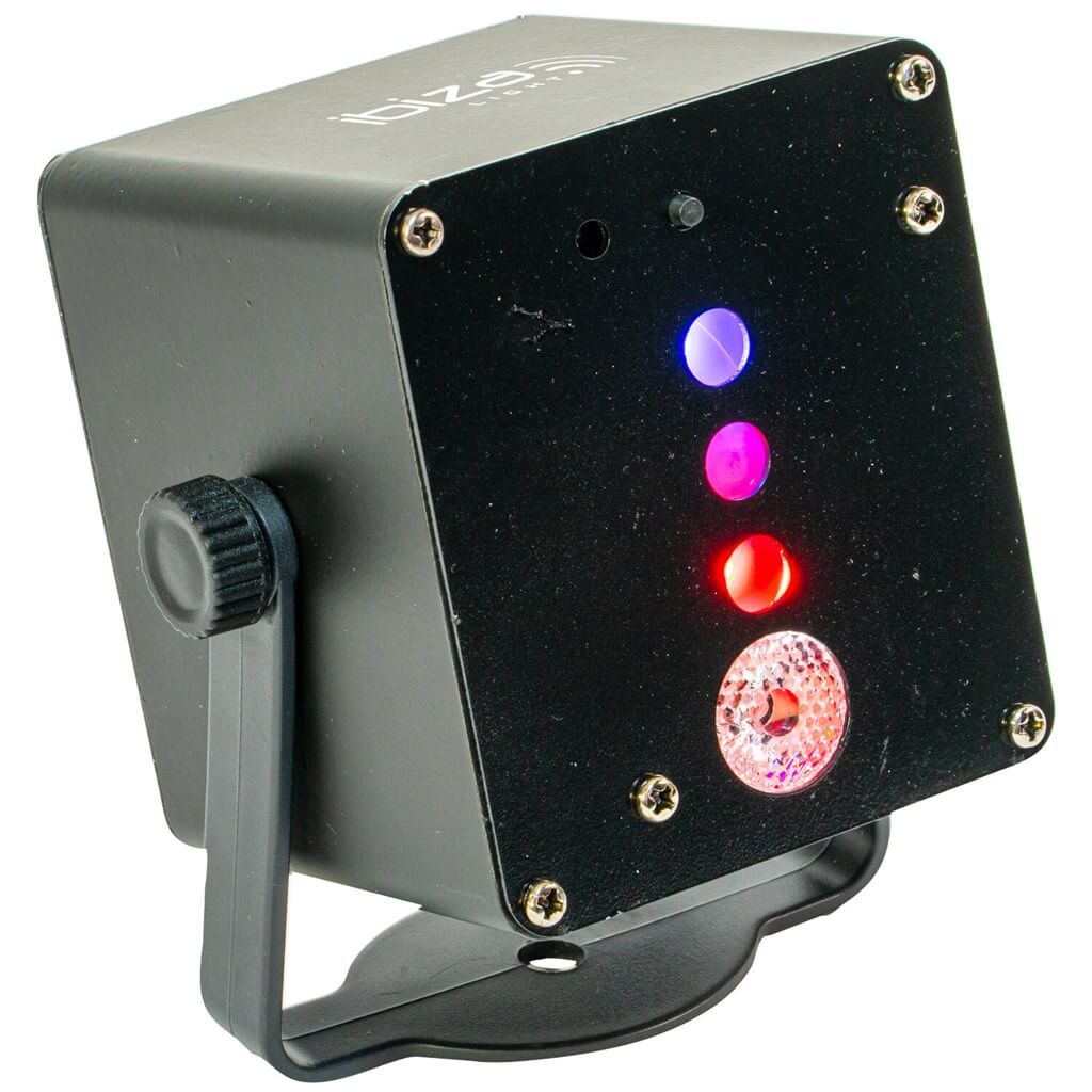 Machine Sans Fil à LED + Laser RGB Miniature TINYLED-LASRGB : Jeux de ...