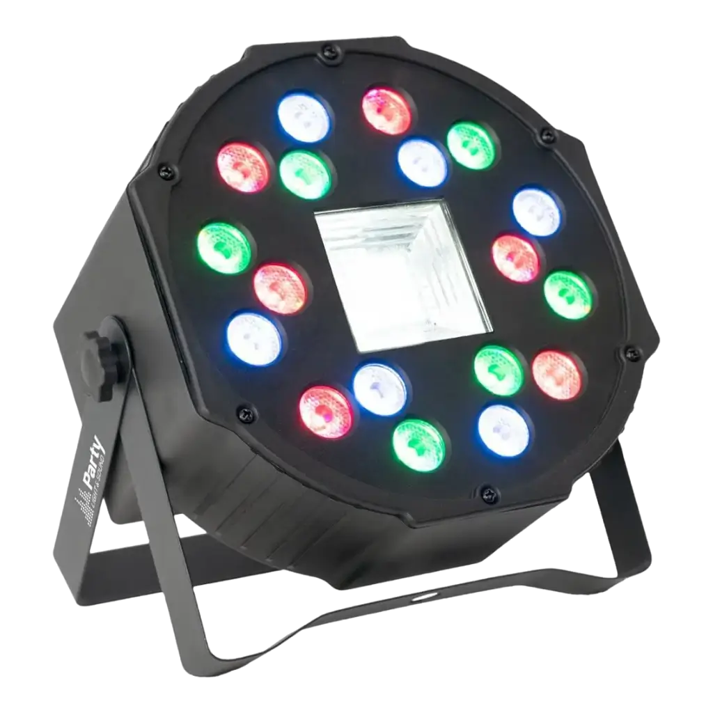 Projecteur PAR DMX à LED avec Stroboscope PARTY-PAR-STROBE