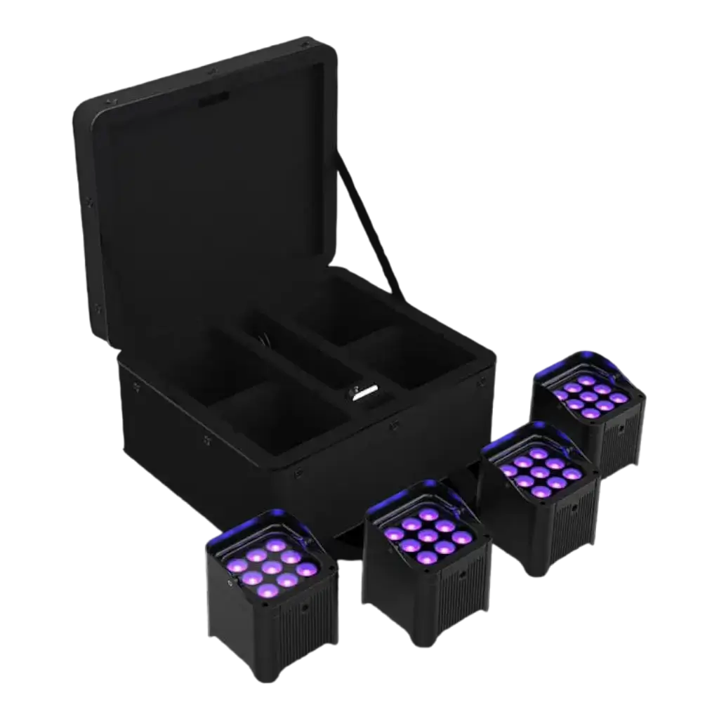 CHAUVET DJ - Projecteurs Sans Fil PAR Freedom Par H9 IP X4