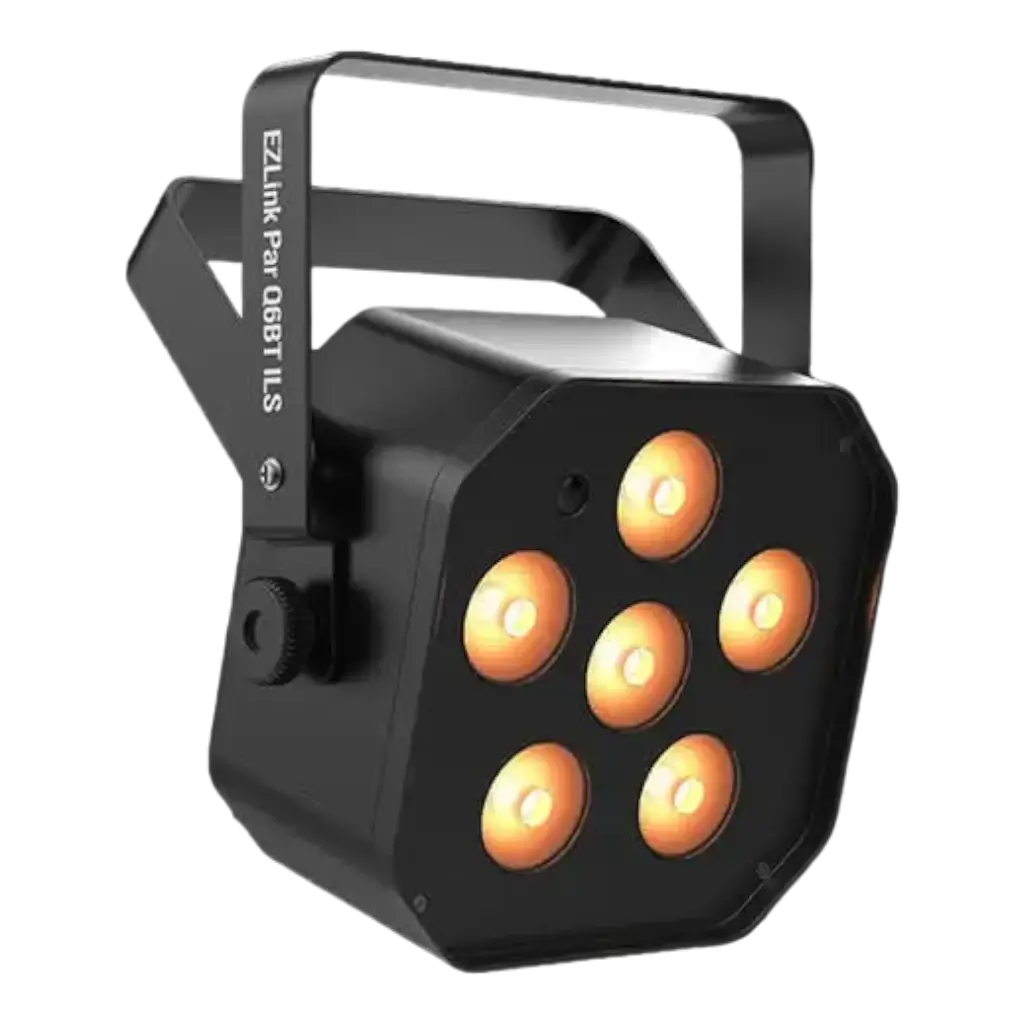 Chauvet DJ - Projecteur PAR LED Sans Fil EZLink Par Q6BT ILS