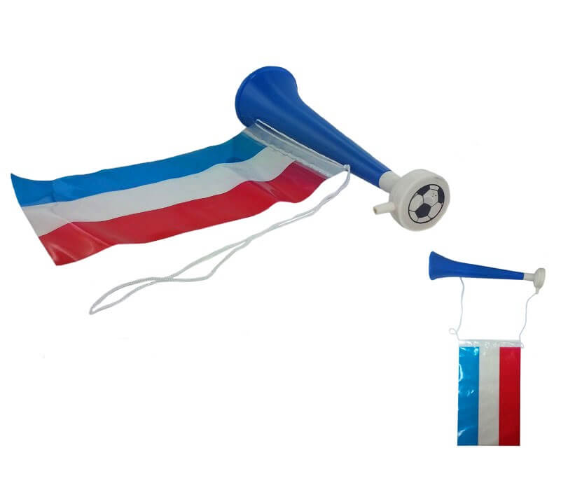 Trompette Corne de Brume pour Supporter France 29cm : Cornes de brume  supporters sur Sparklers Club