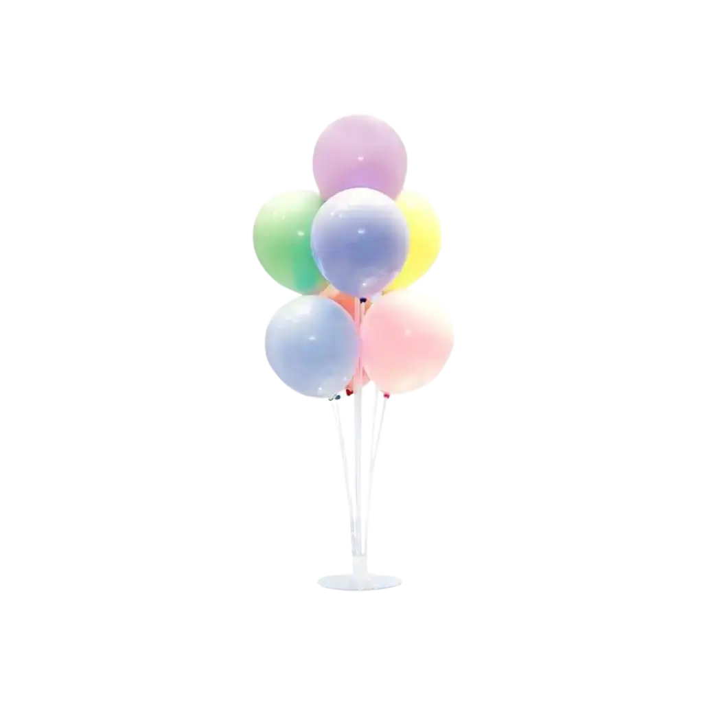 Support Acrylique 30 cm pour 7 Ballons 