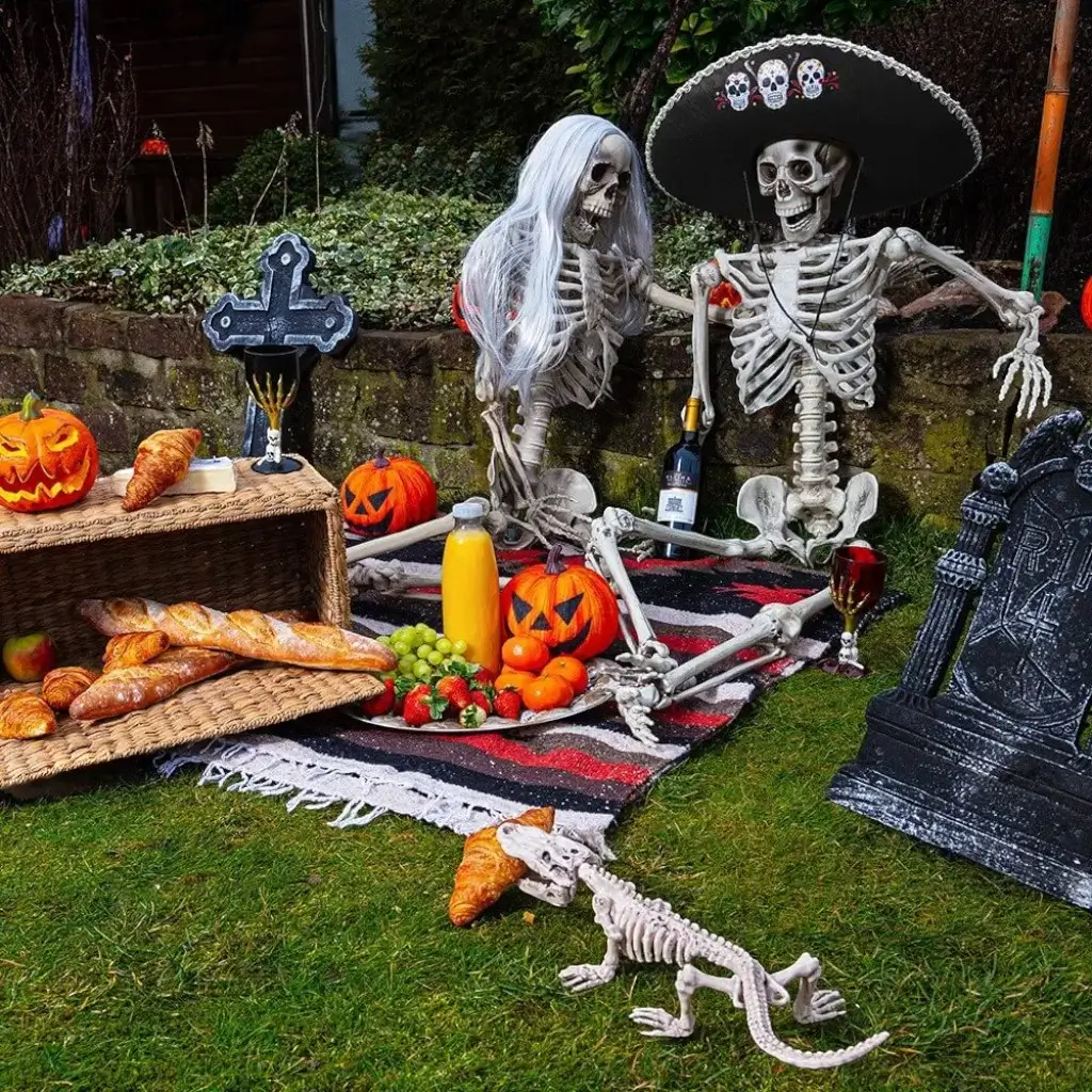 Squelette Suspendu 160cm pour Décoration Halloween