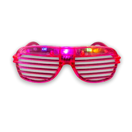 Lunettes Store a Retroeclairage LED Rose Lunettes fantaisie sur Sparklers Club