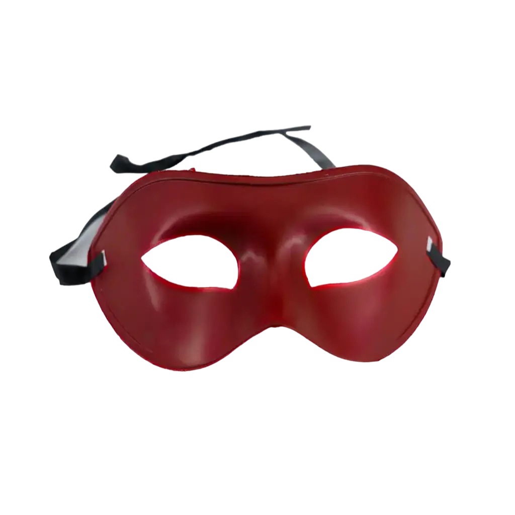 Masque Vénitien de Loup - Rouge