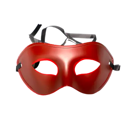 Masque Vénitien de Loup - Rouge