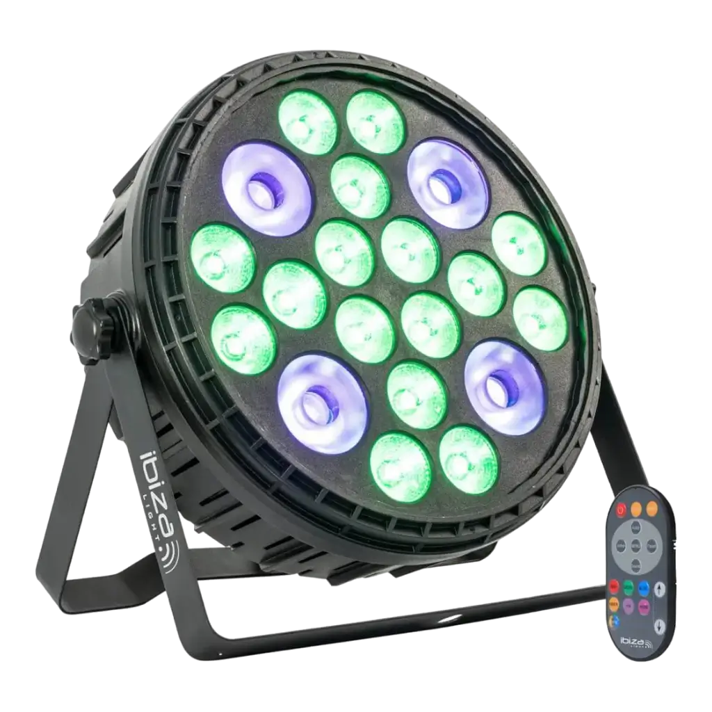 Projecteur PAR XXL à LED RGBW et UV - BIGPAR-16RGBW4UV