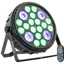 Projecteurs PAR 5x9W LED RGB DMX Progemmable Éclairage Effet Scene Disco  Strobo