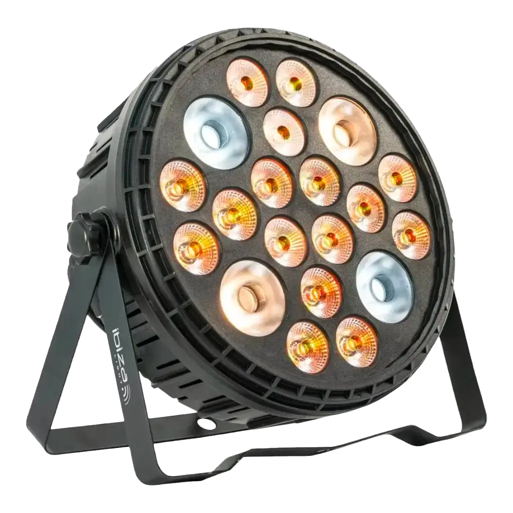 Projecteur PAR XXL à LED RGBW 4-EN-1 - BIGPAR-16RGBW4WWCW