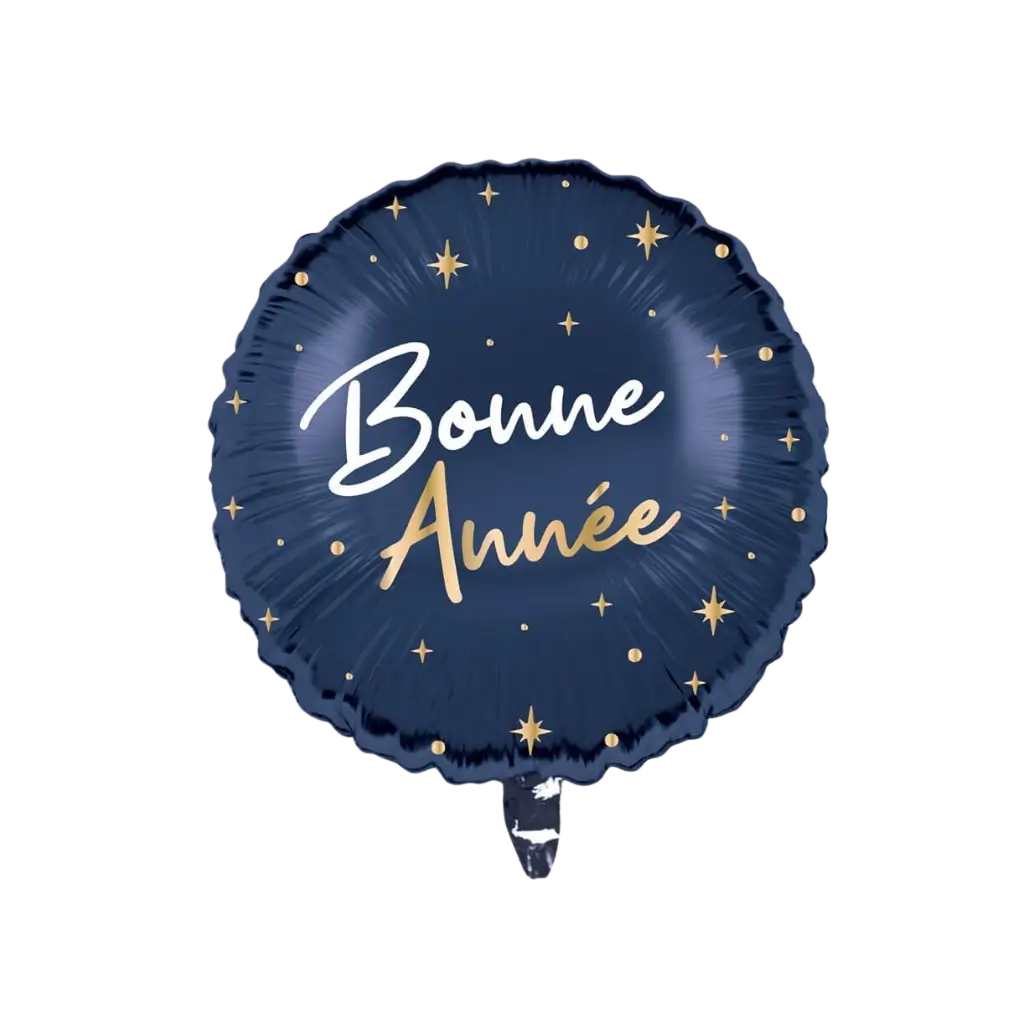 Ballon Métallique Bonne Année 35cm