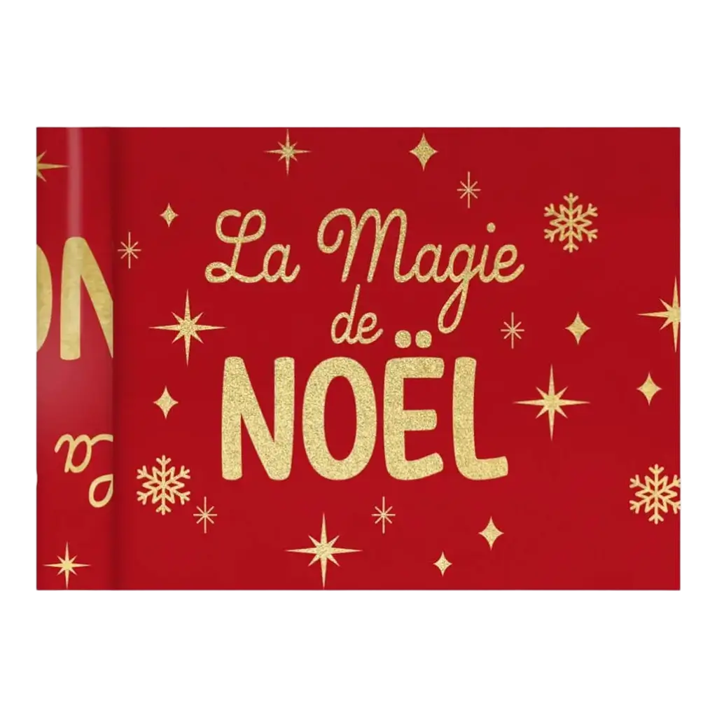 Chemin de Table "La Magie de Noël" 4 mètres