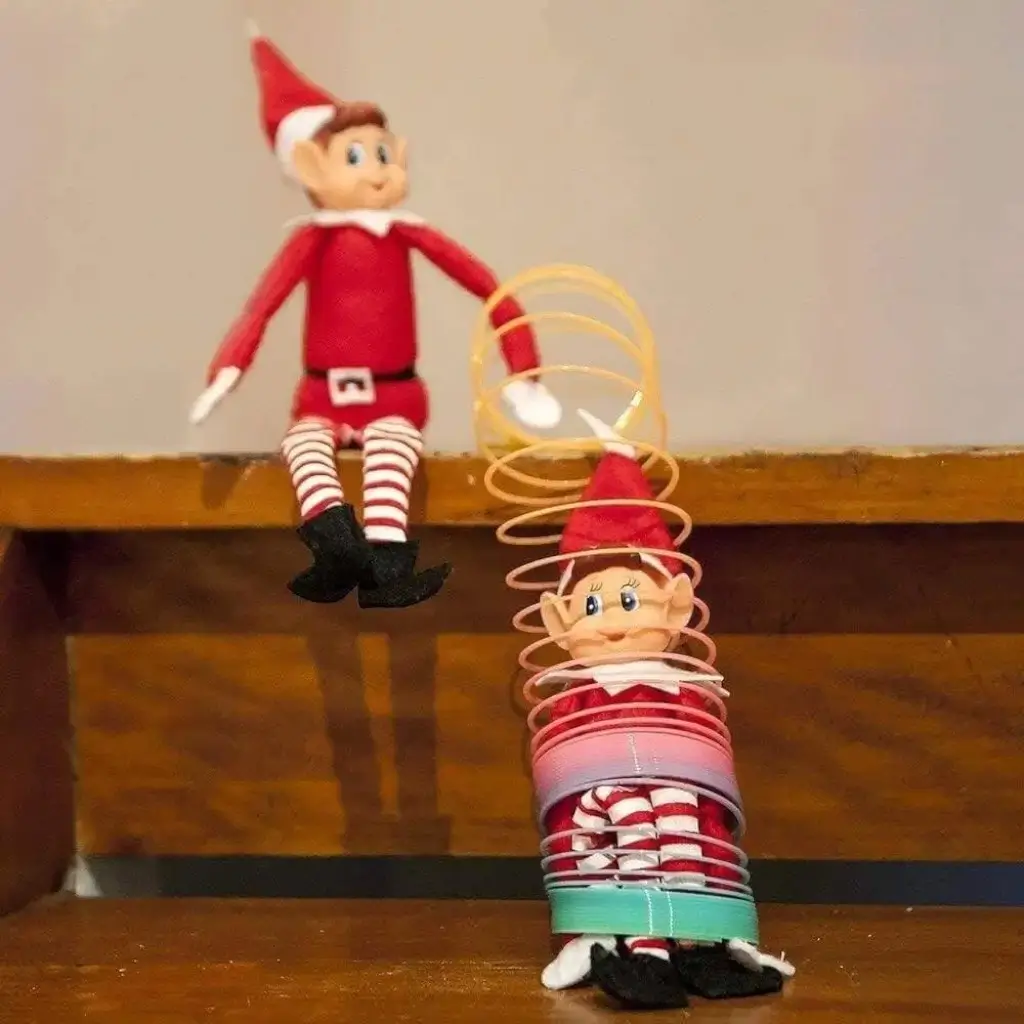 Lutin farceur de Noël  Garçon