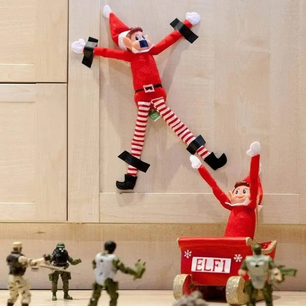 Lutin farceur de Noël Garçon - Asiatique