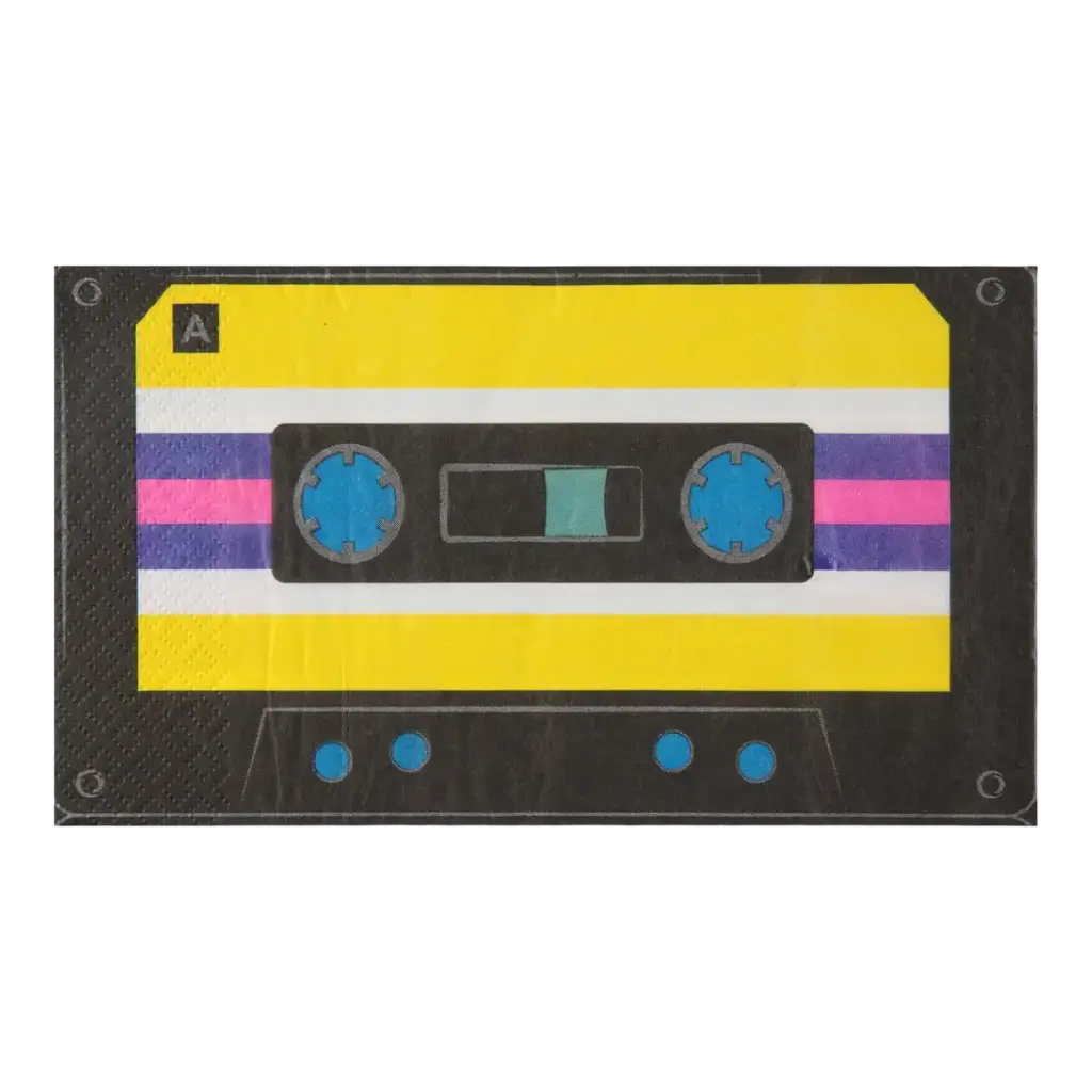Serviette 90&#39;s - Lot de 20