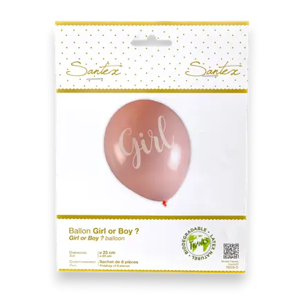 Ballon Bulle Magique gonflable Ø 25, 50, 70 ou 120 cm | Rose