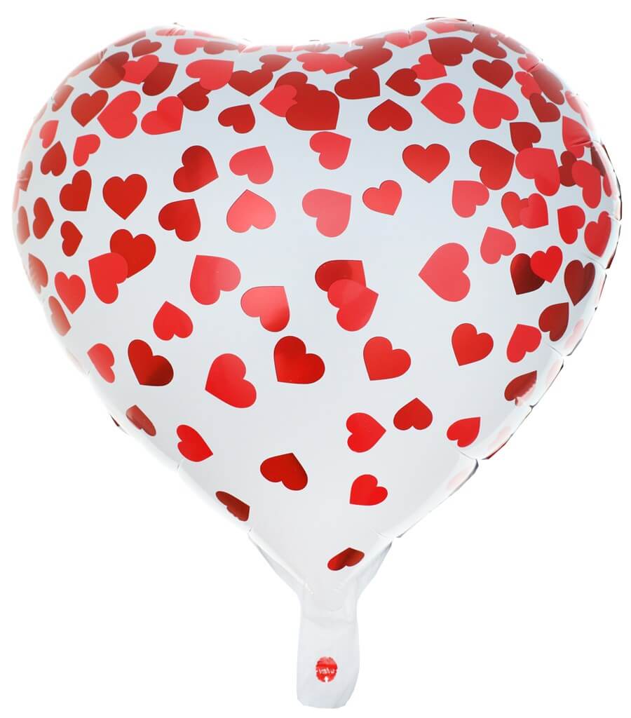 Ballon Saint Valentin à Cœurs : Ballons Saint-Valentin sur Sparklers Club