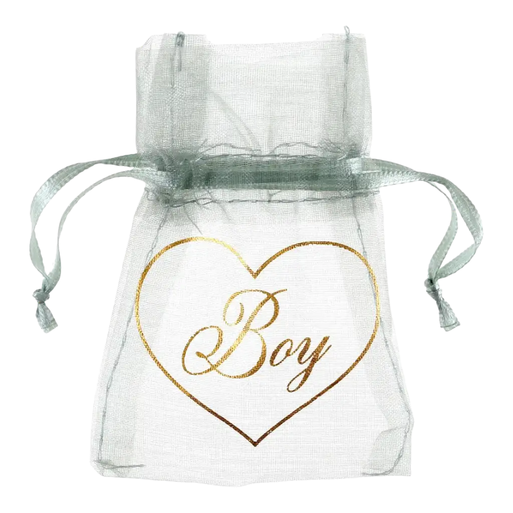 Sachet Girl & Boy Vert - Lot de 6