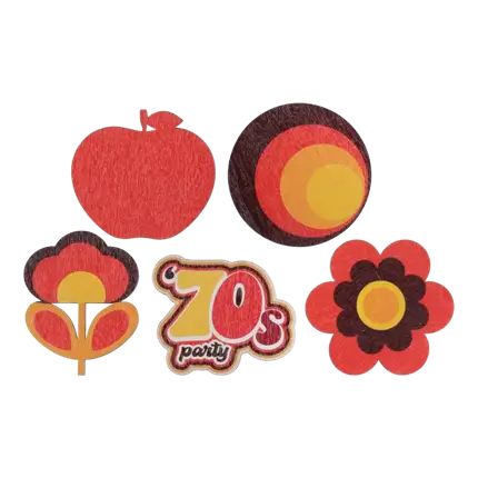 Décoration de Table - 70's - Lot de 10