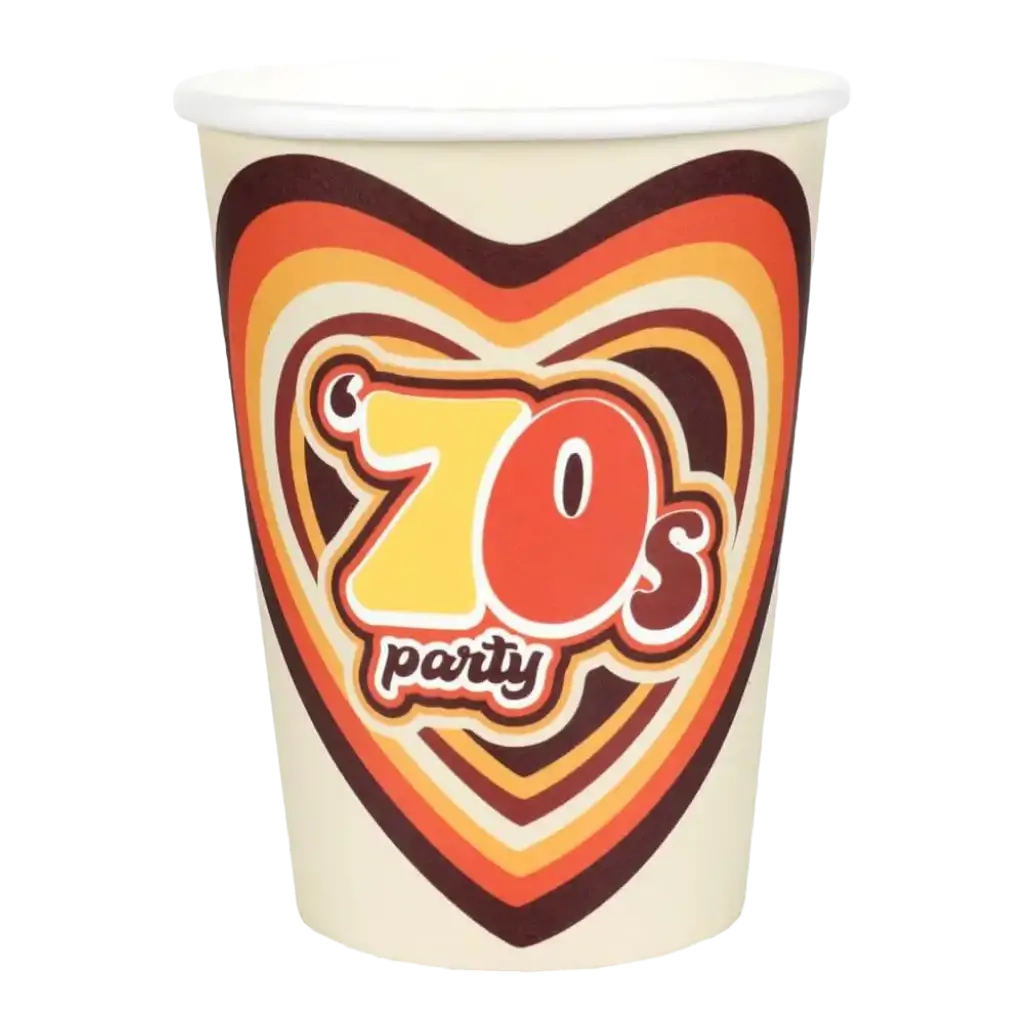 Gobelet 70&#39;s - Lot de 10