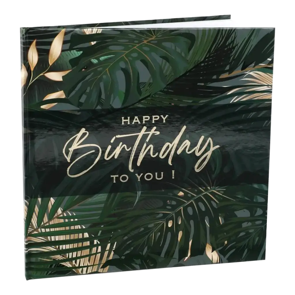 Livre d&#39;or Birthday Jungle