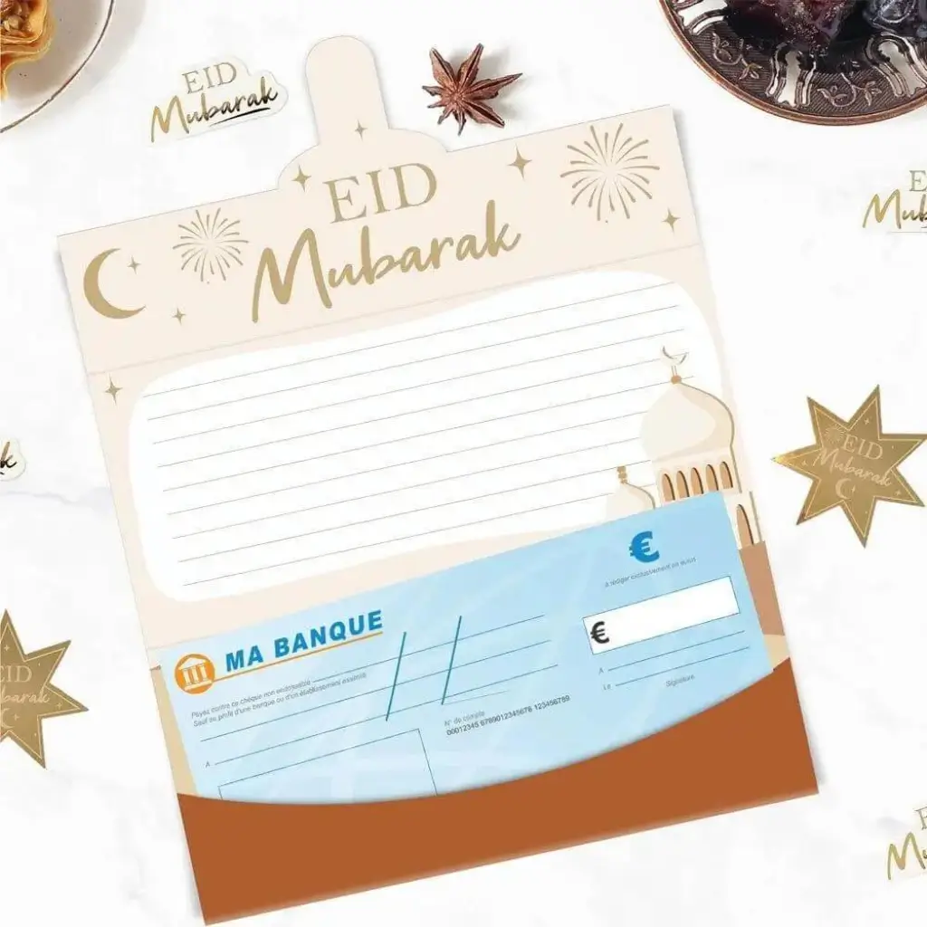 Enveloppe Porte Billets "Aid Mubarak"