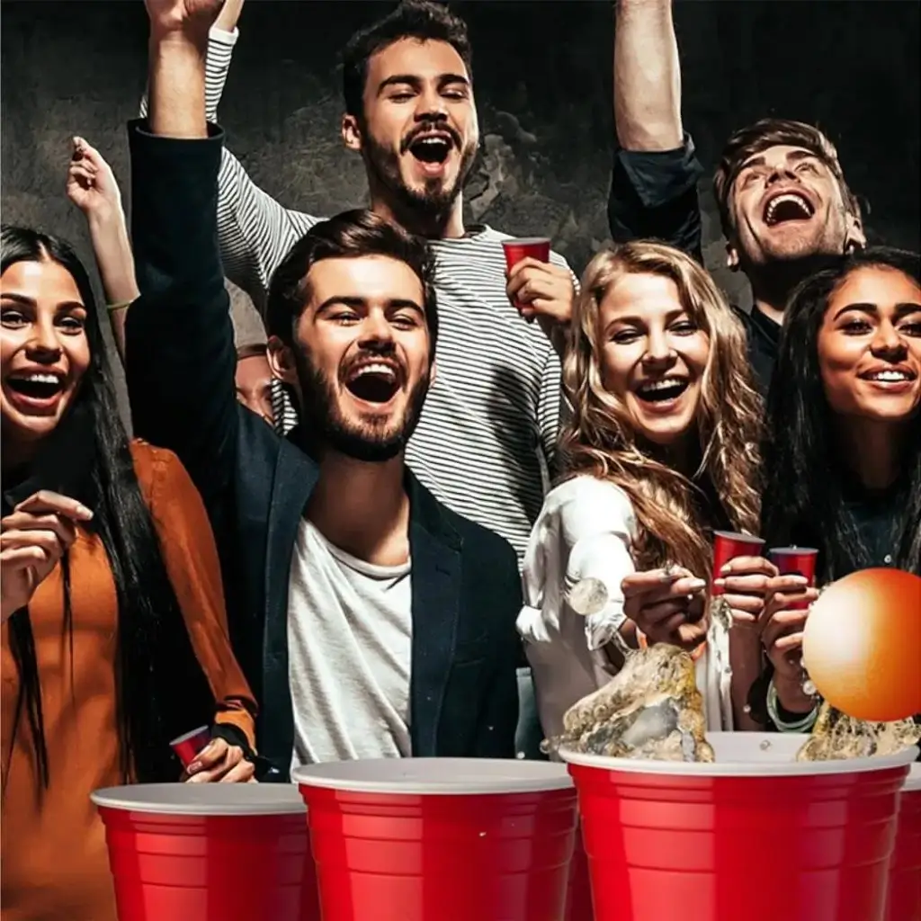 Jeu pour Apéritif Beer Pong