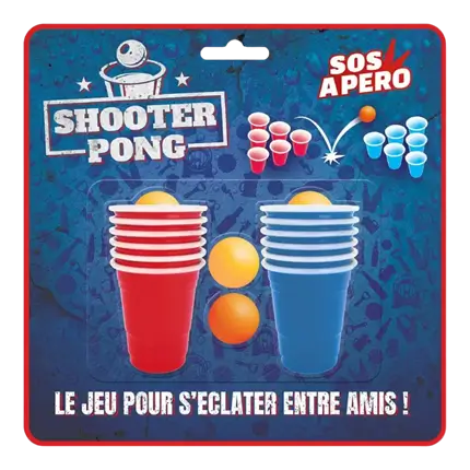 Jeu pour Apéritif Beer Pong
