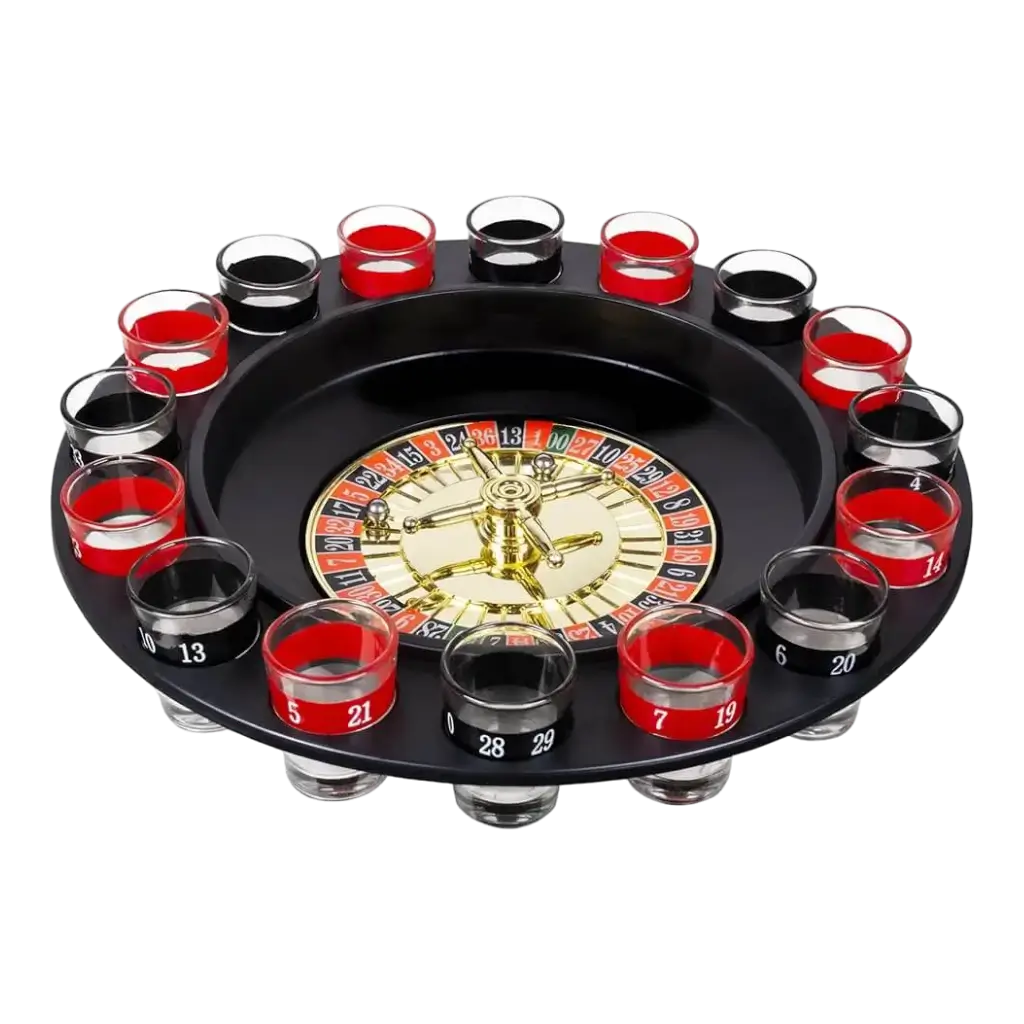 Kit Jeu à Boire Roulette pour Apéritif