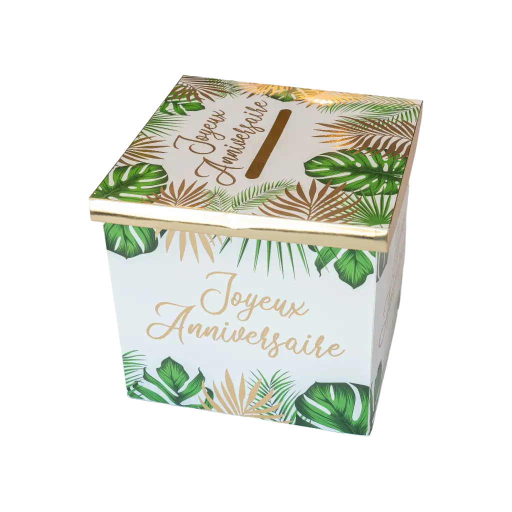 Urne Anniversaire Tropical