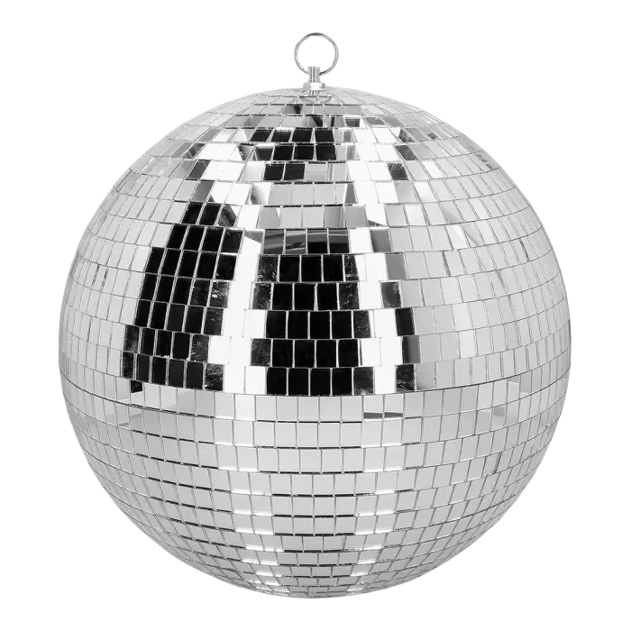 Boule à Facettes Disco Argent - 30cm
