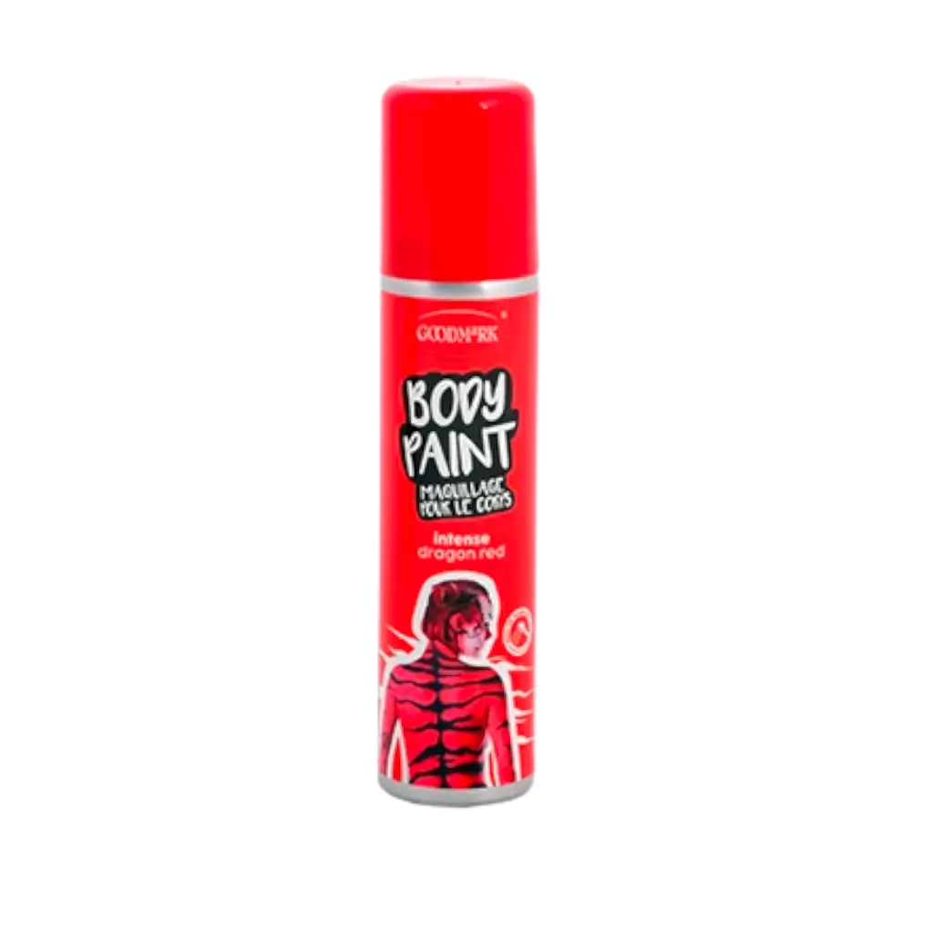 Spray couleur corps, rouge, 75 ml 